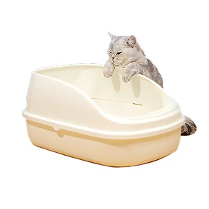 Gro&szlig;e Katzentoilette mit Kapuze